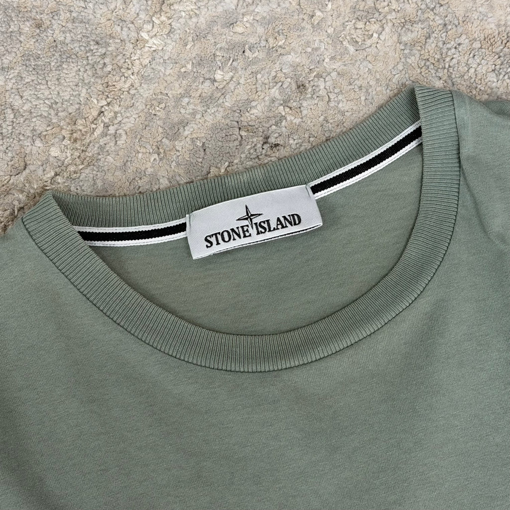 Stone Island Green Graphic T-Shirt - XL Slim 22’’