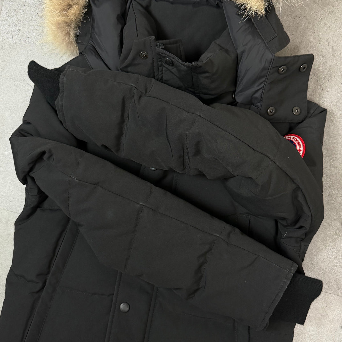 Canada Goose Wyndham Parka Black - XS Fusion 18.5’’