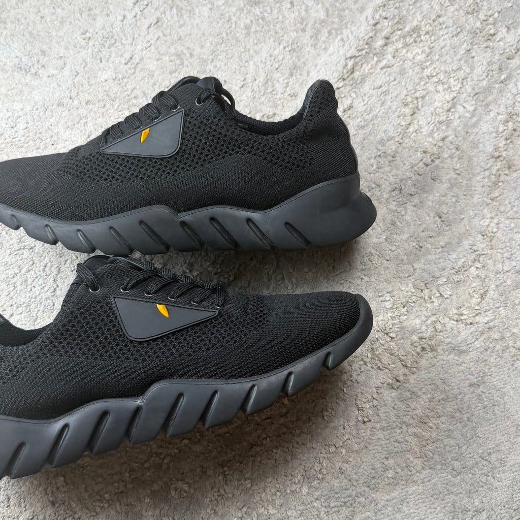 Fendi Bug Eye Black Trainer’s - 8.5/9UK
