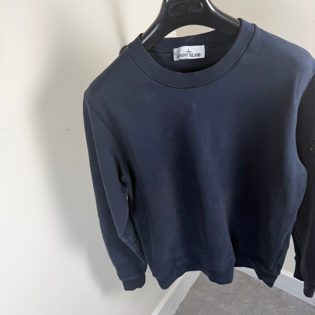 Stone Island Navy Crewneck - Medium 21’’