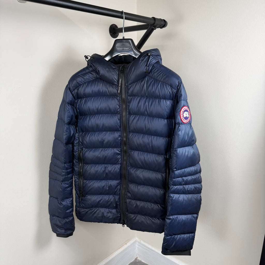 Canada Goose Navy Crofton Puffer Jacket - Medium 21’’