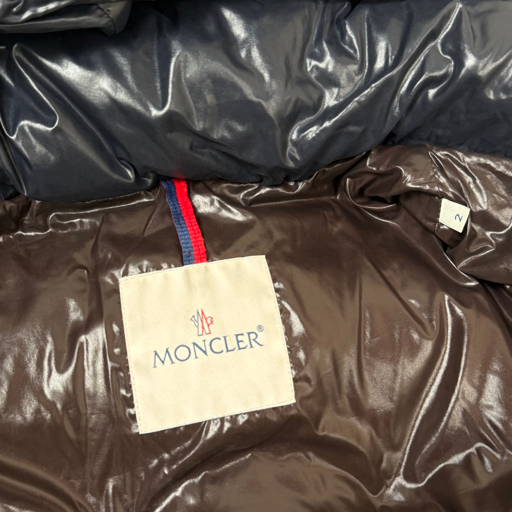Moncler Maya Giubbotto Navy Jacket - Size 2 21’’