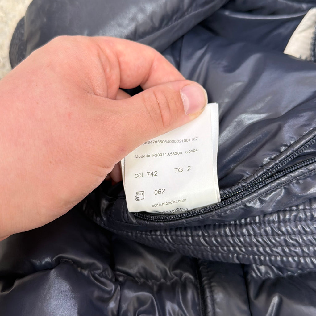 Moncler Parpaillon Navy Gilet - Small (2)