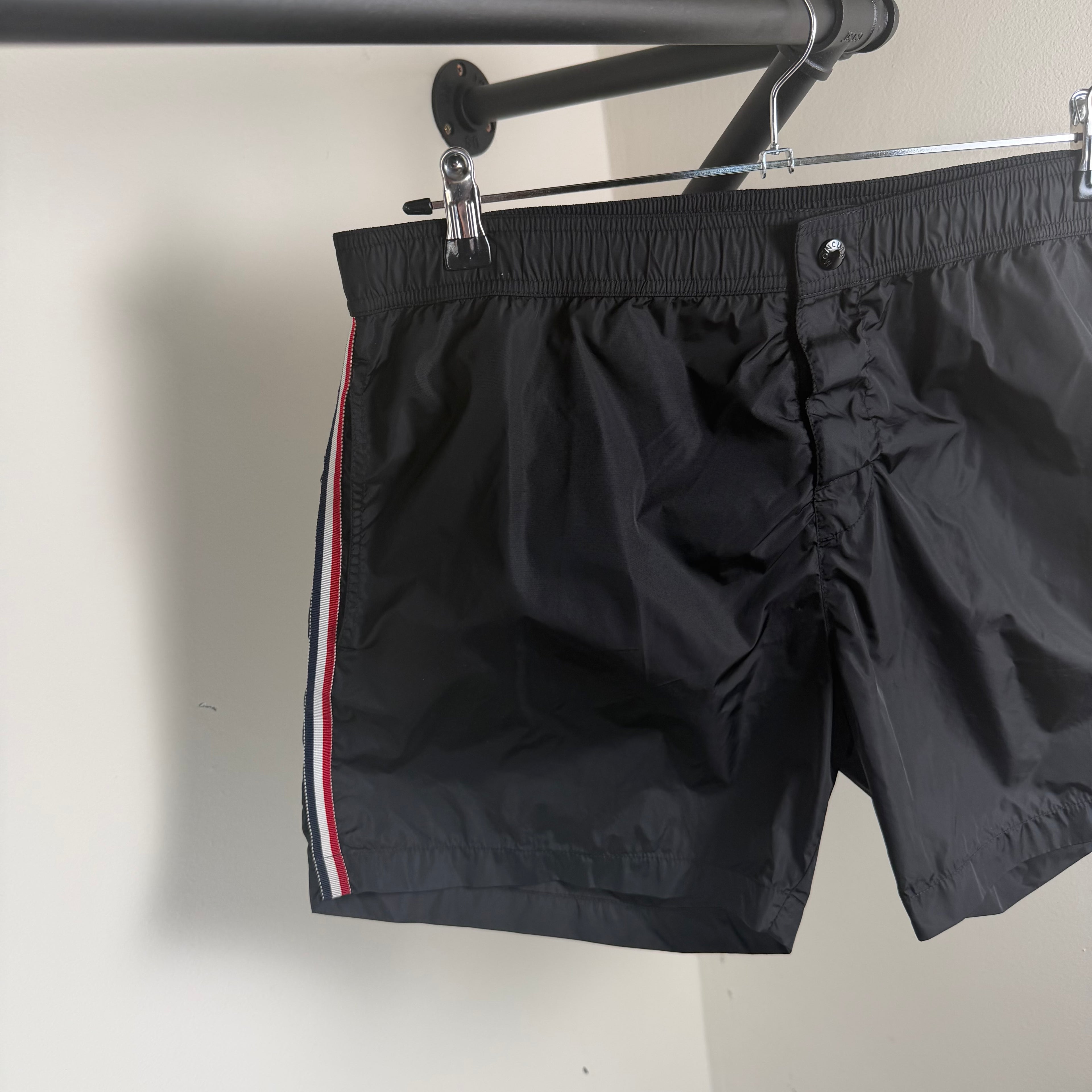 Moncler Black Swimming Shorts - Large