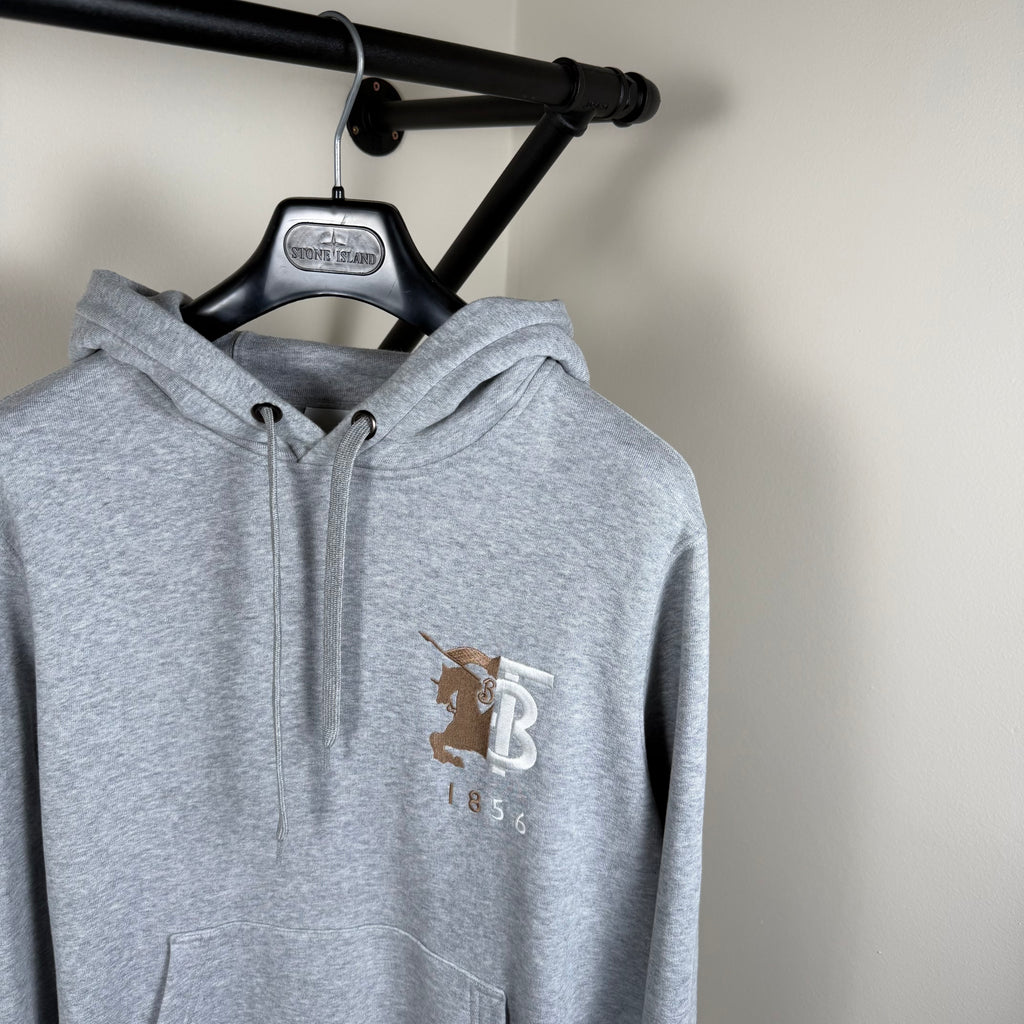 Burberry TB Grey Hoodie - Medium 22’’