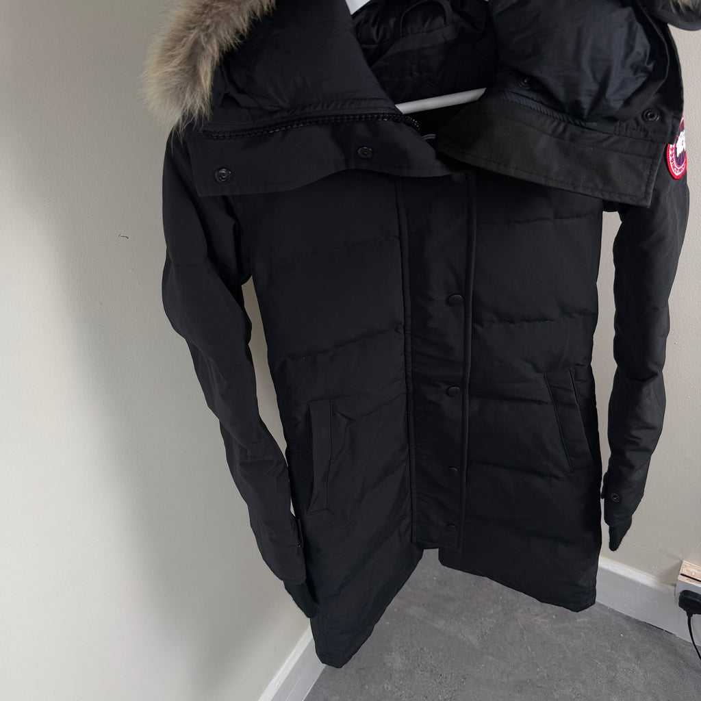 Canada Goose Black Shelbourne Parka Women’s - XS Fusion (6UK 18’’)