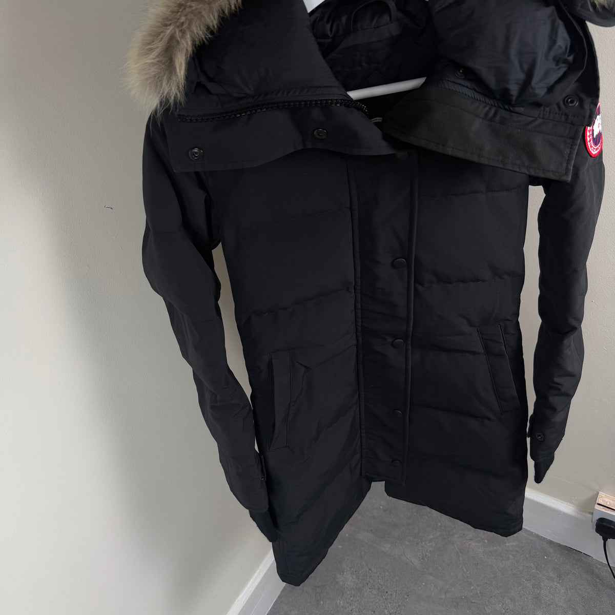 Canada Goose Black Shelbourne Parka Women’s - XS Fusion (6UK 18’’)