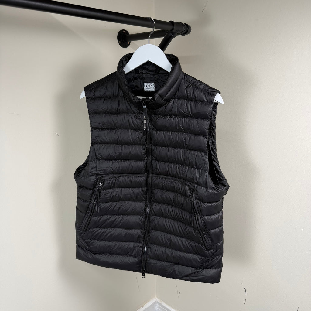 C.P Company DD Shell Black Len’s Gilet - Medium 21’’