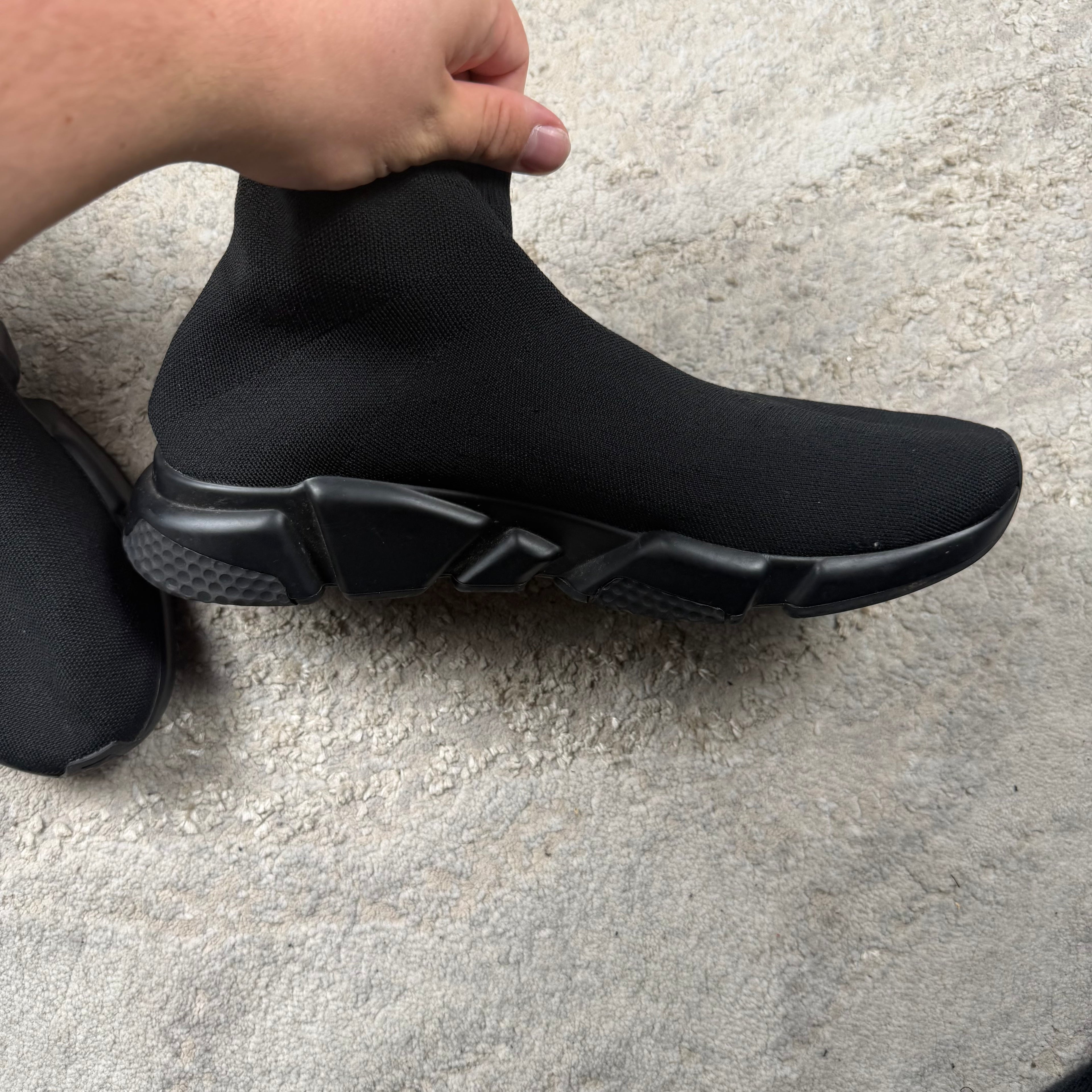 Balenciaga Speed Sock Black - 11UK