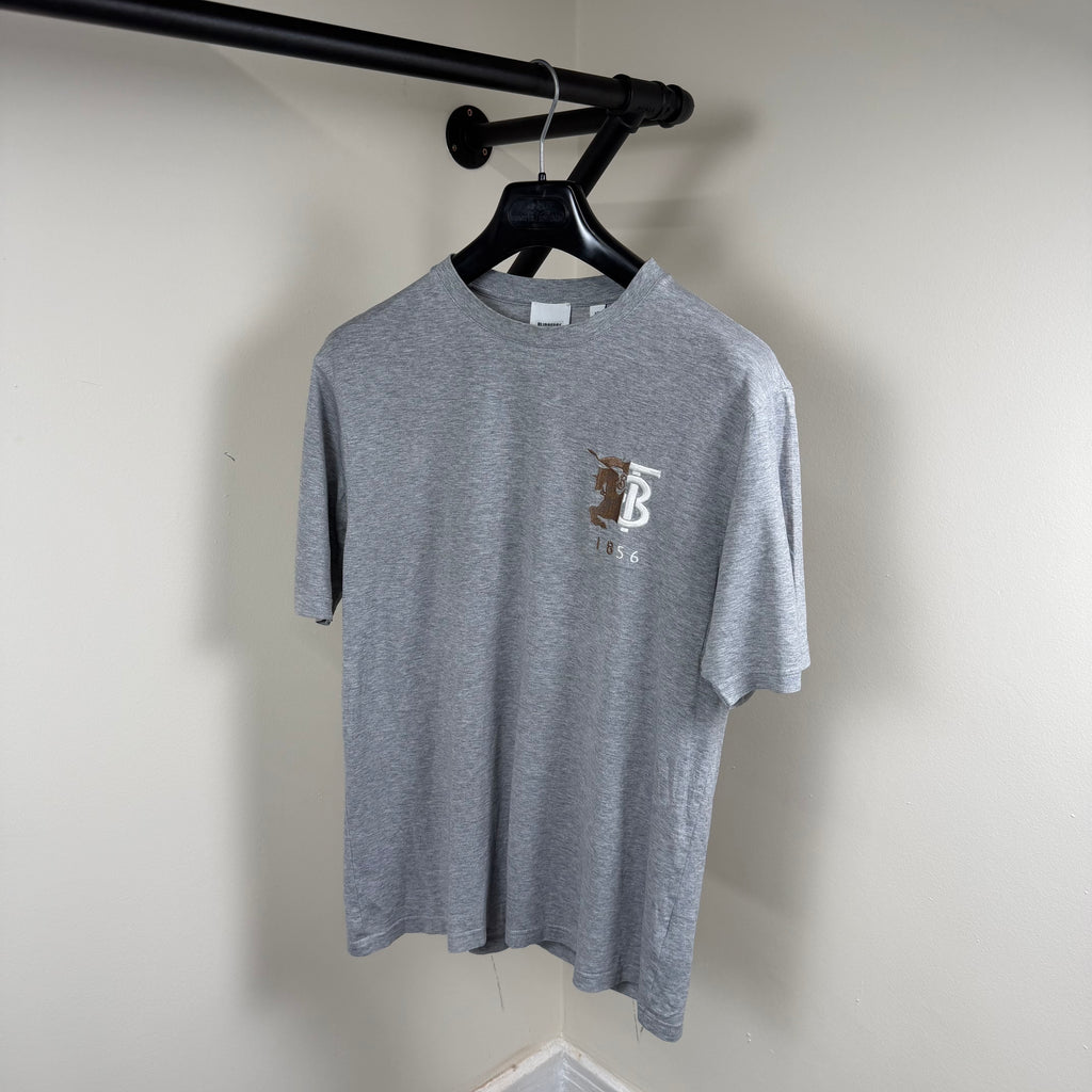 Burberry Grey TB T-Shirt - Small 19’’