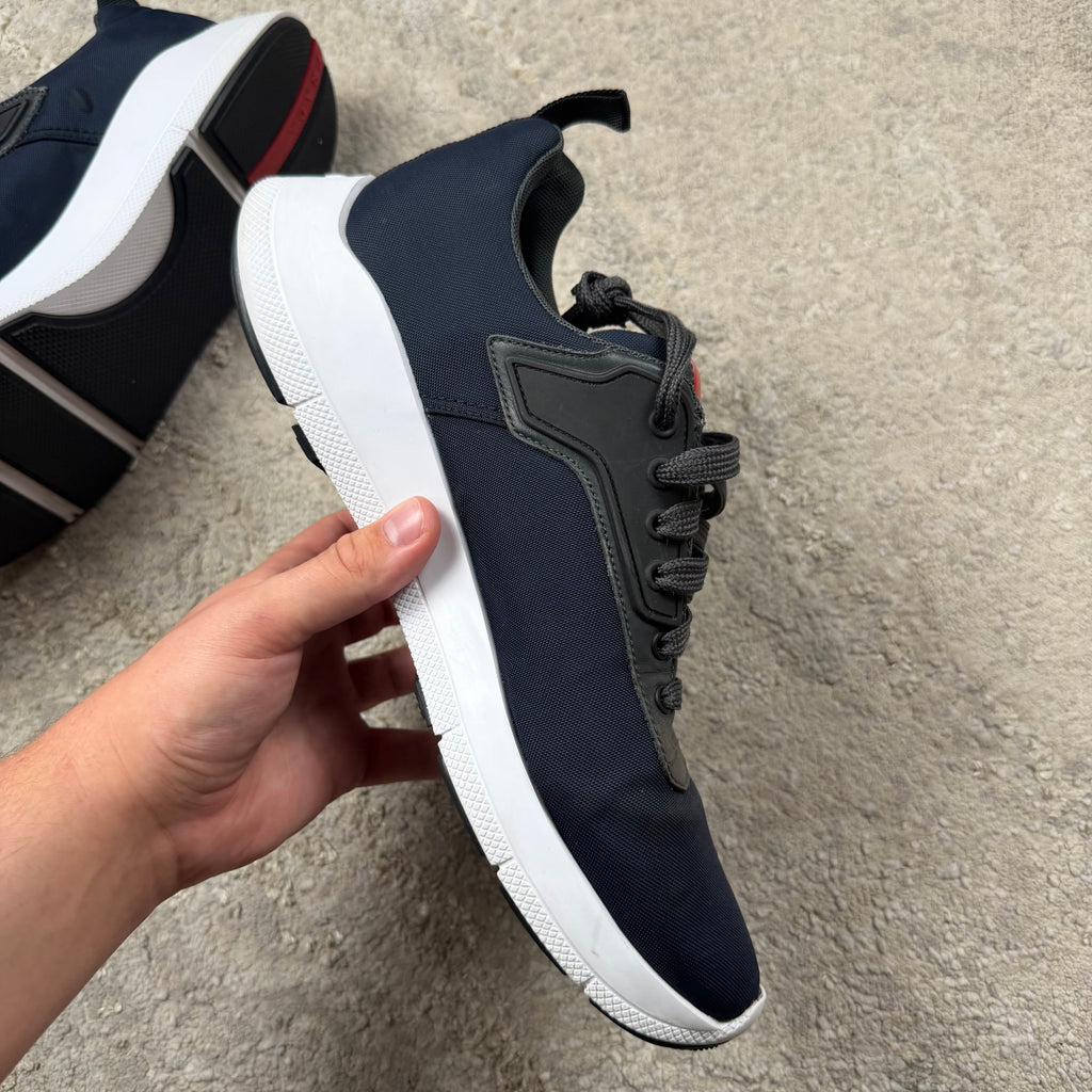 Prada Linea Rossa Trainer’s Navy - 9UK