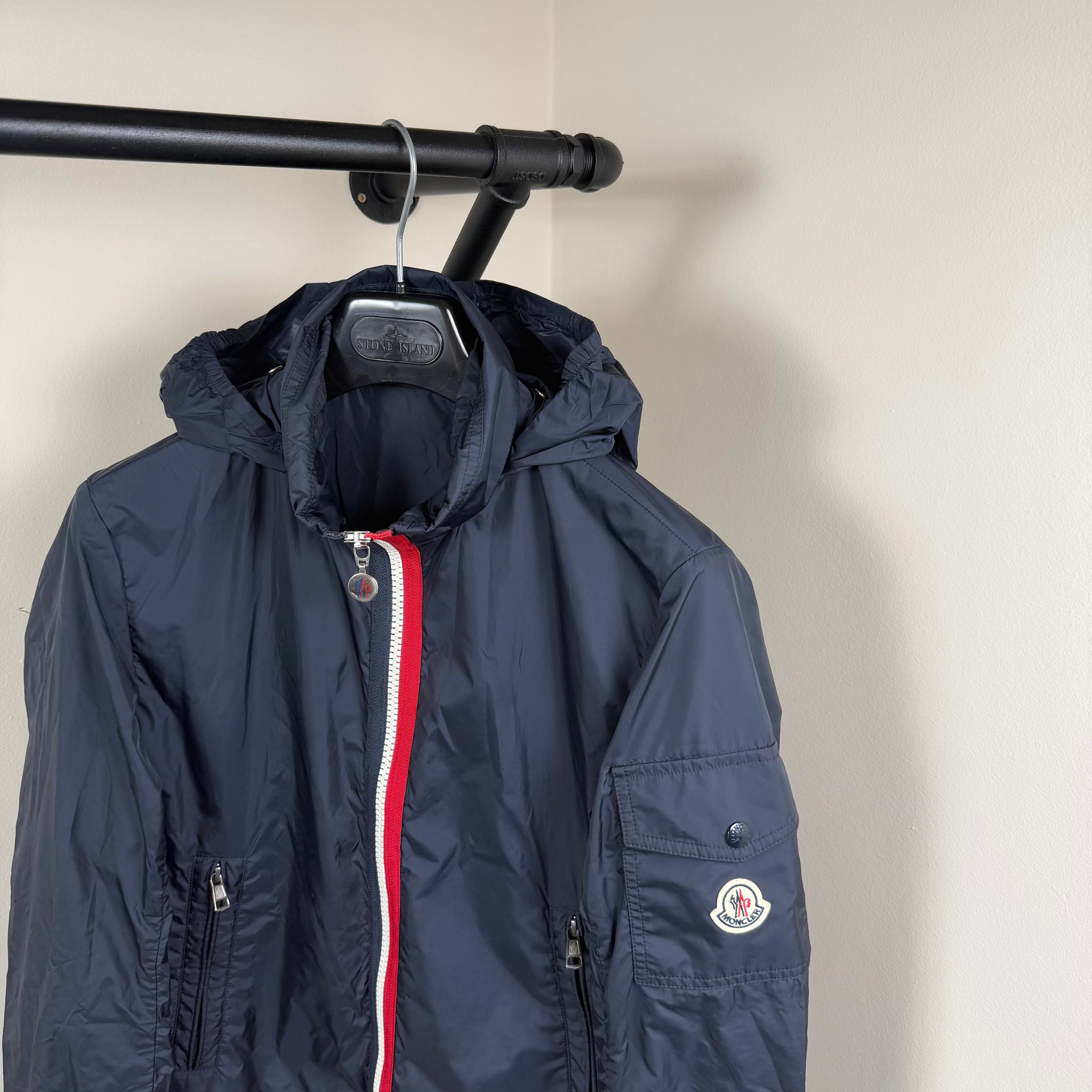 Moncler Keralle Navy Windbreaker - Small (1)