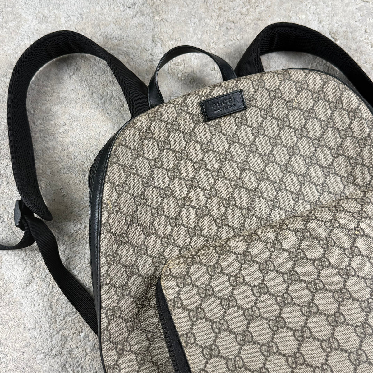 Gucci GG Supreme Canvas Backpack