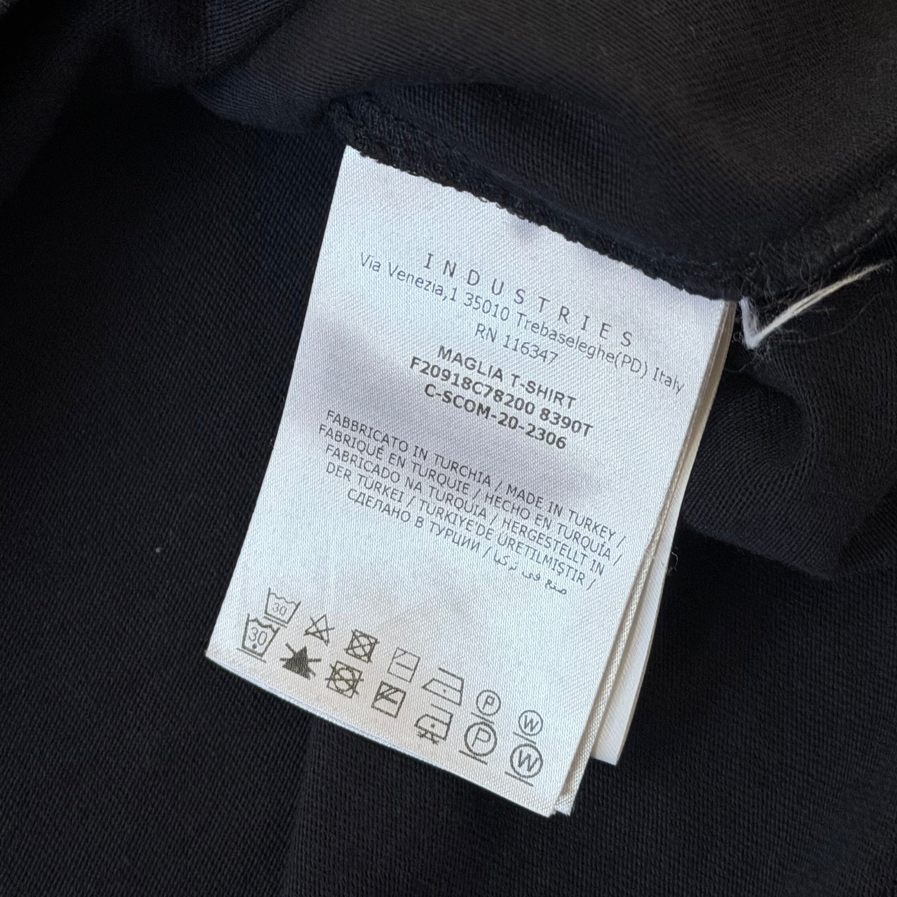 Moncler Navy Logo T-Shirt - Large 22’’