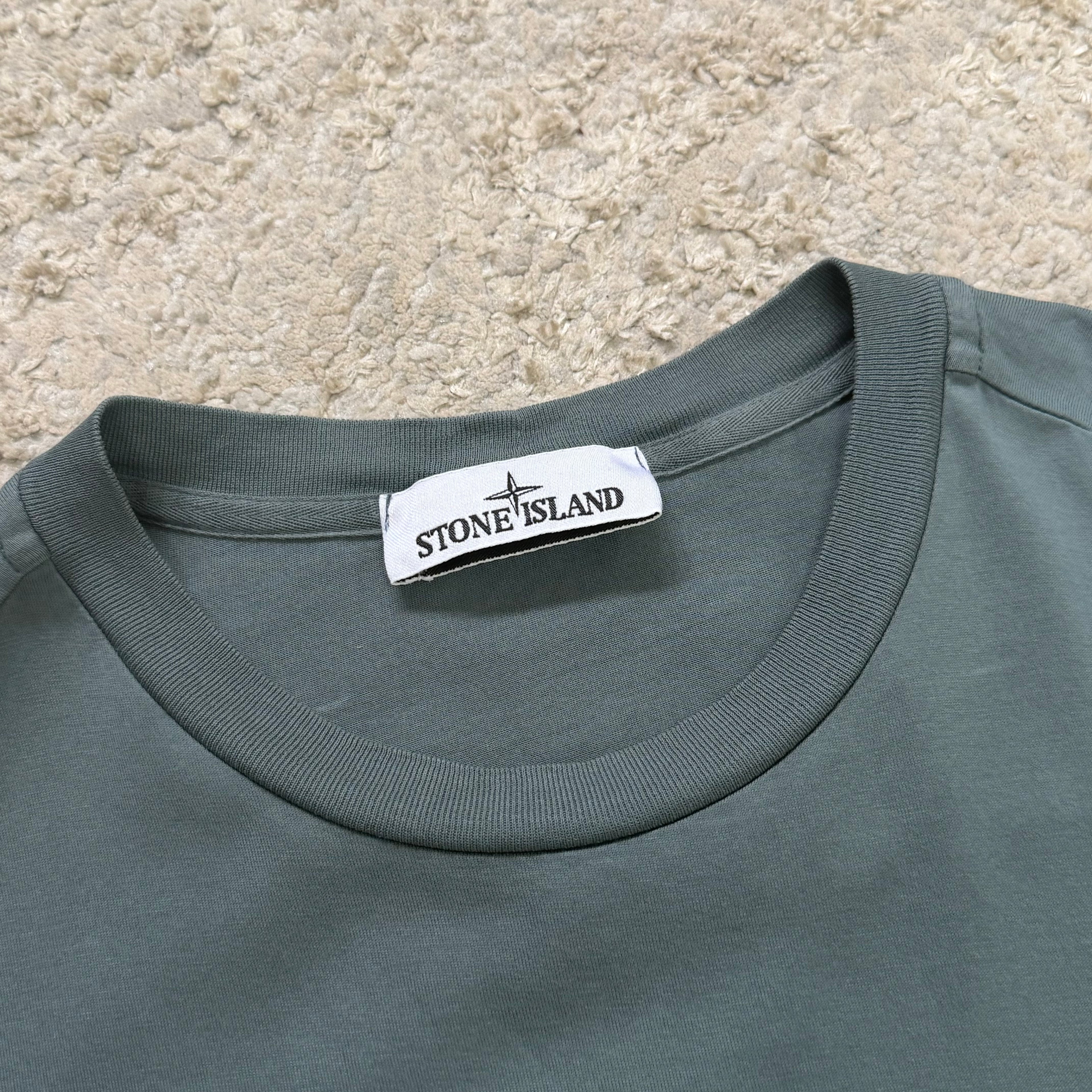 Stone Island Compass Cyan T-Shirt - Medium 20’’