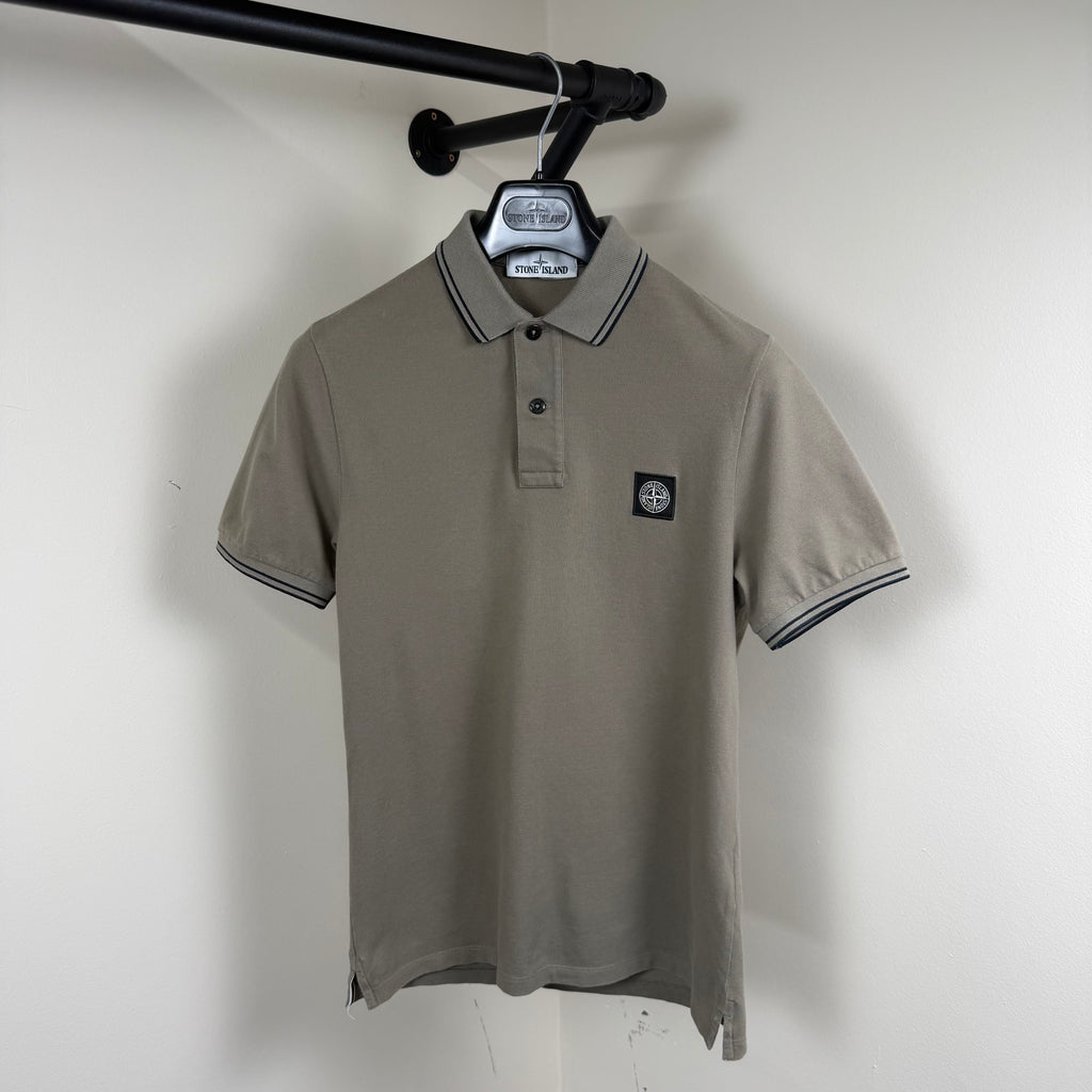 Stone Island Compass Polo Shirt - Small 17.5’’