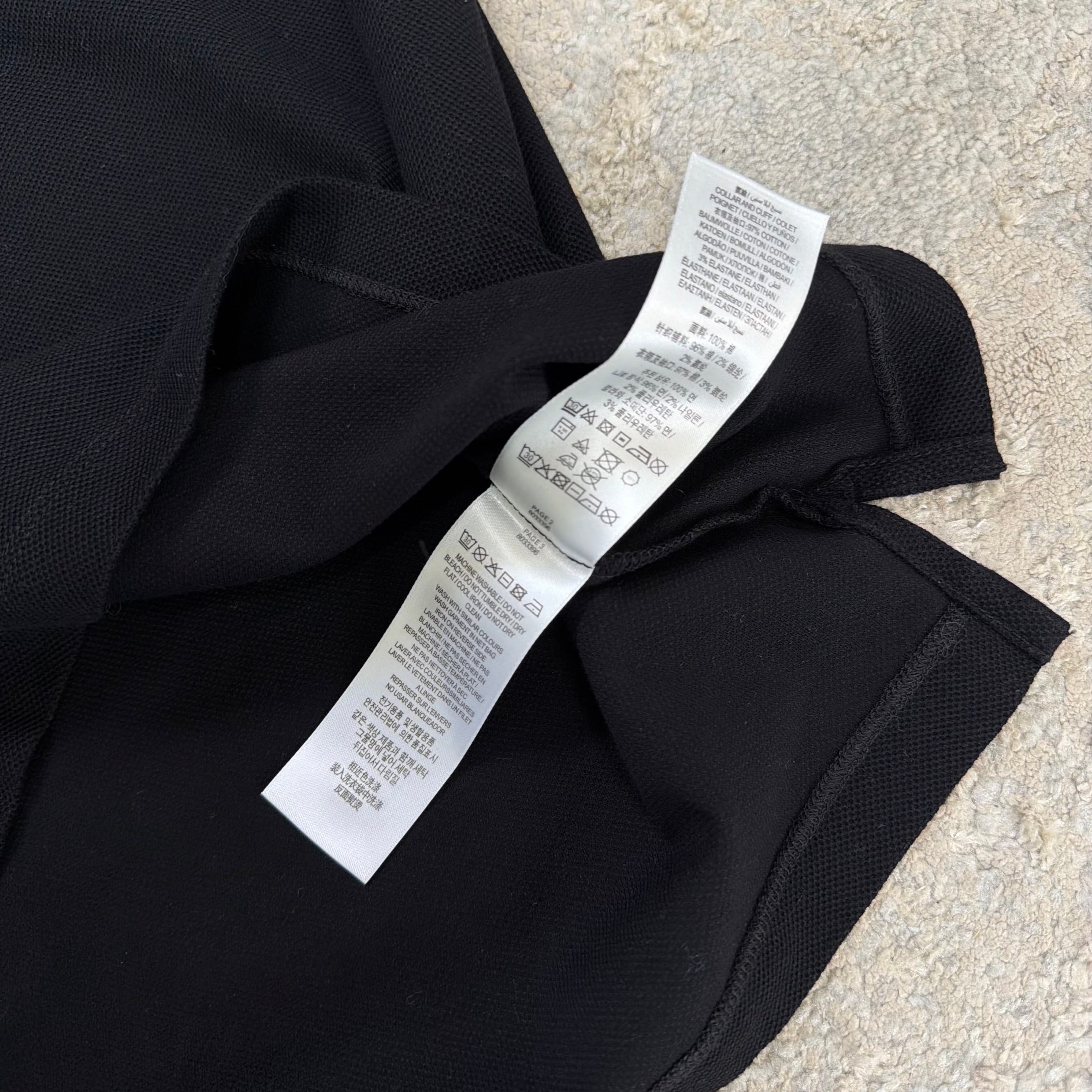 Burberry Check Zip Up Polo Shirt - Small 18.5’’