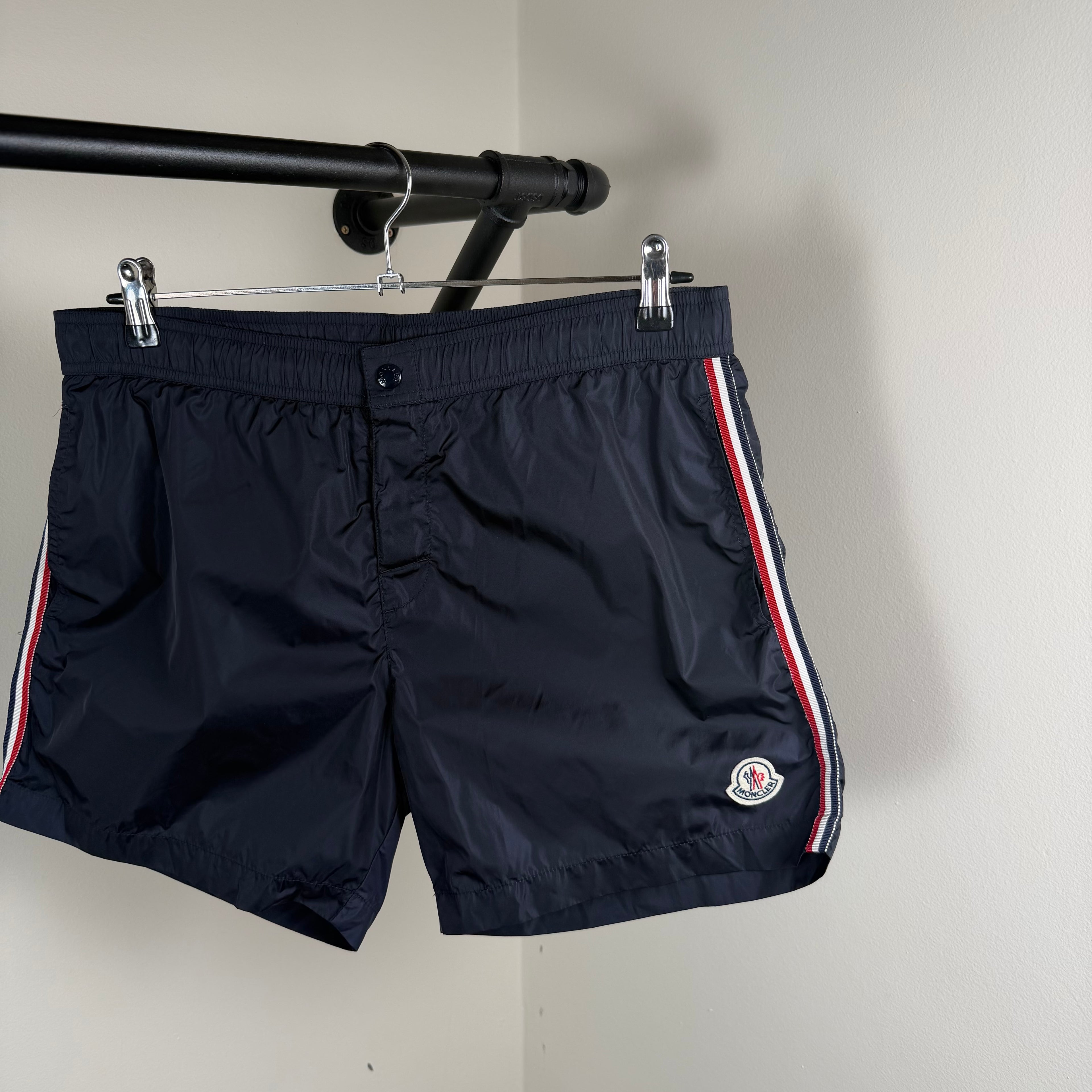 Moncler Navy Swimming Shorts - Medium