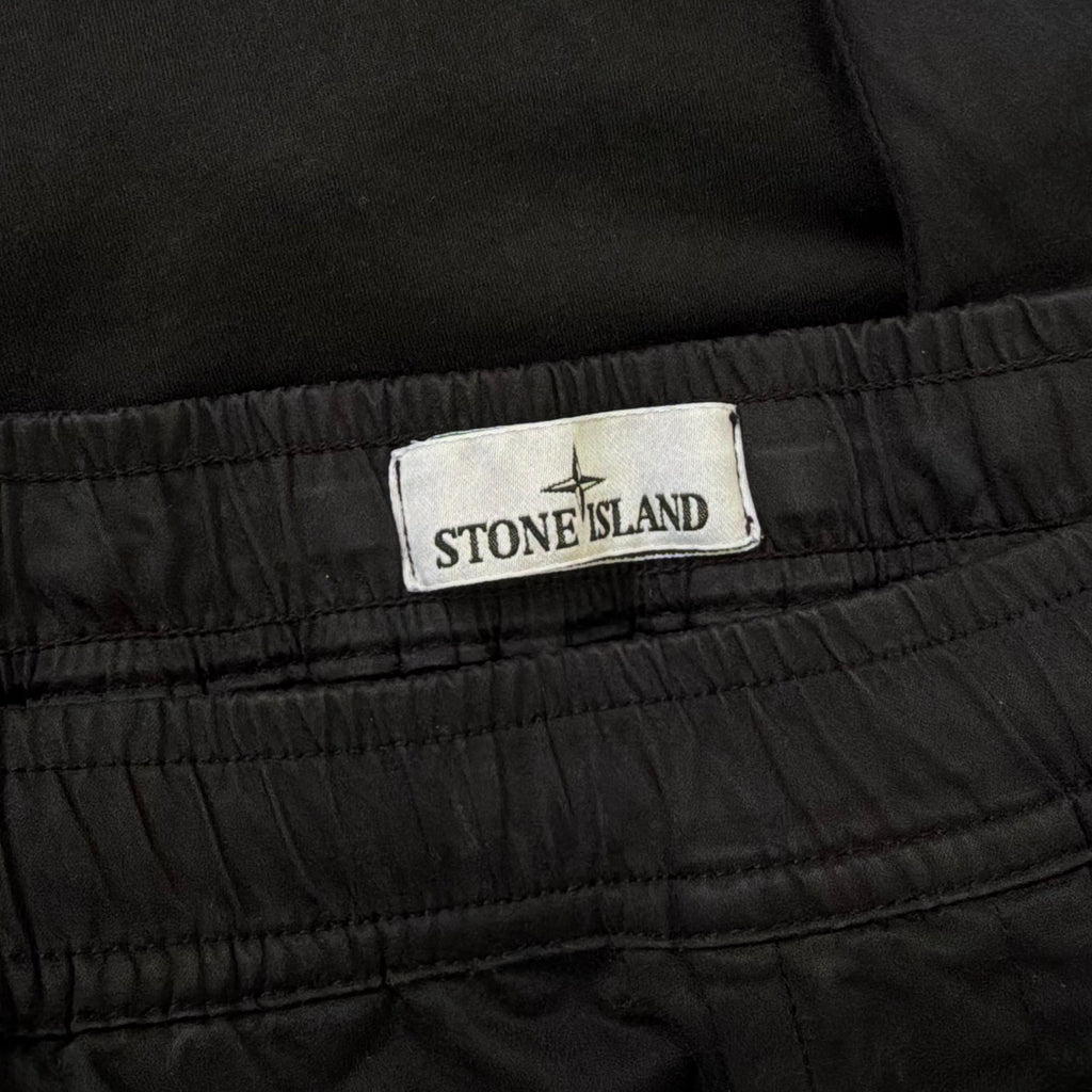 Stone Island Black Cargo Pants - 32W