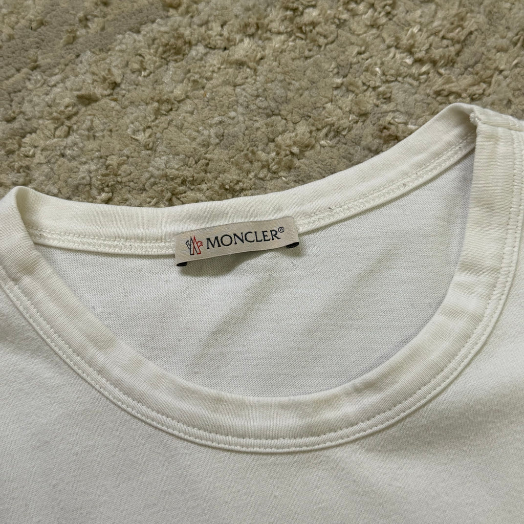 Moncler Graphic White T-Shirt - Small 19’’