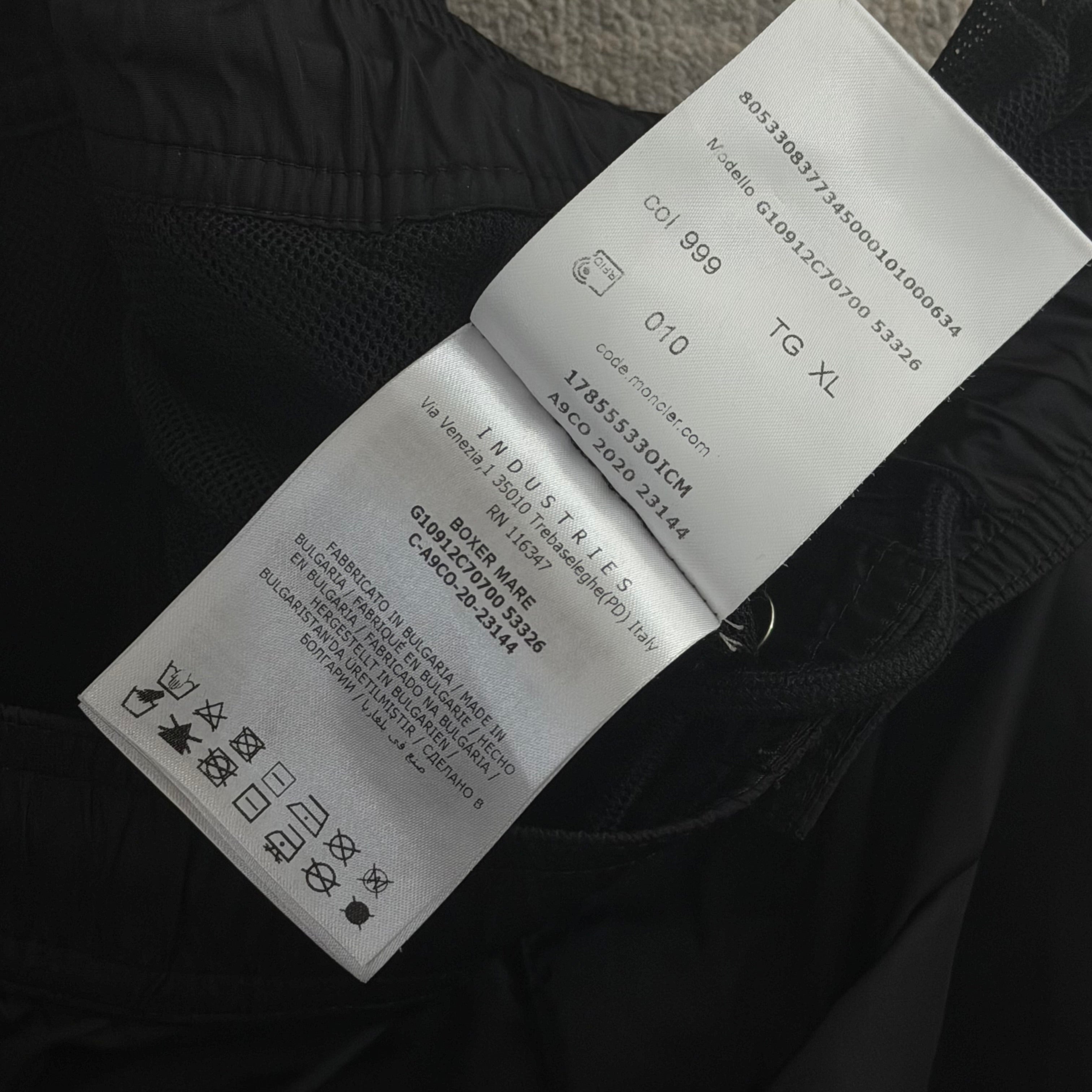 Moncler Black Swimming Shorts - Large