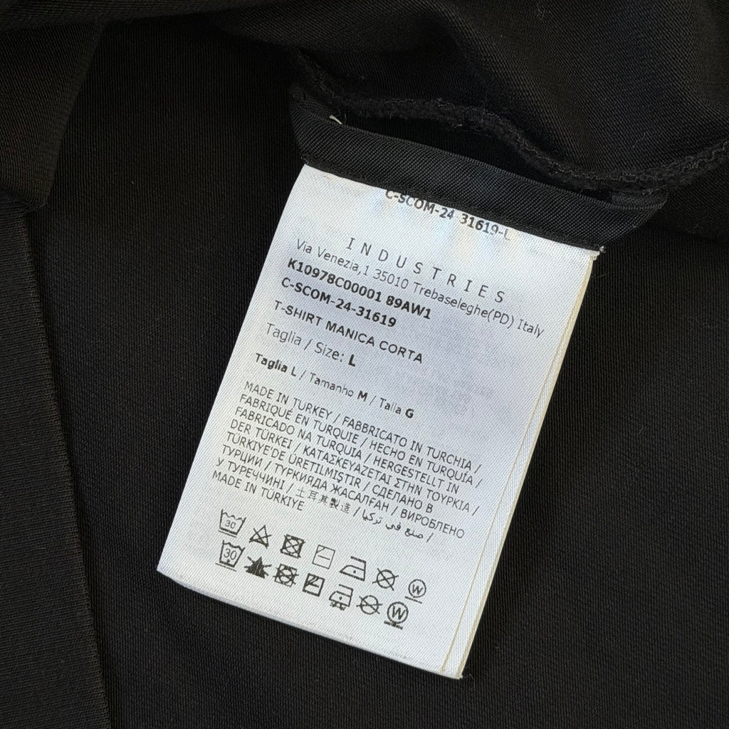 Moncler Black Grenoble T-Shirt - Medium 19.5’’