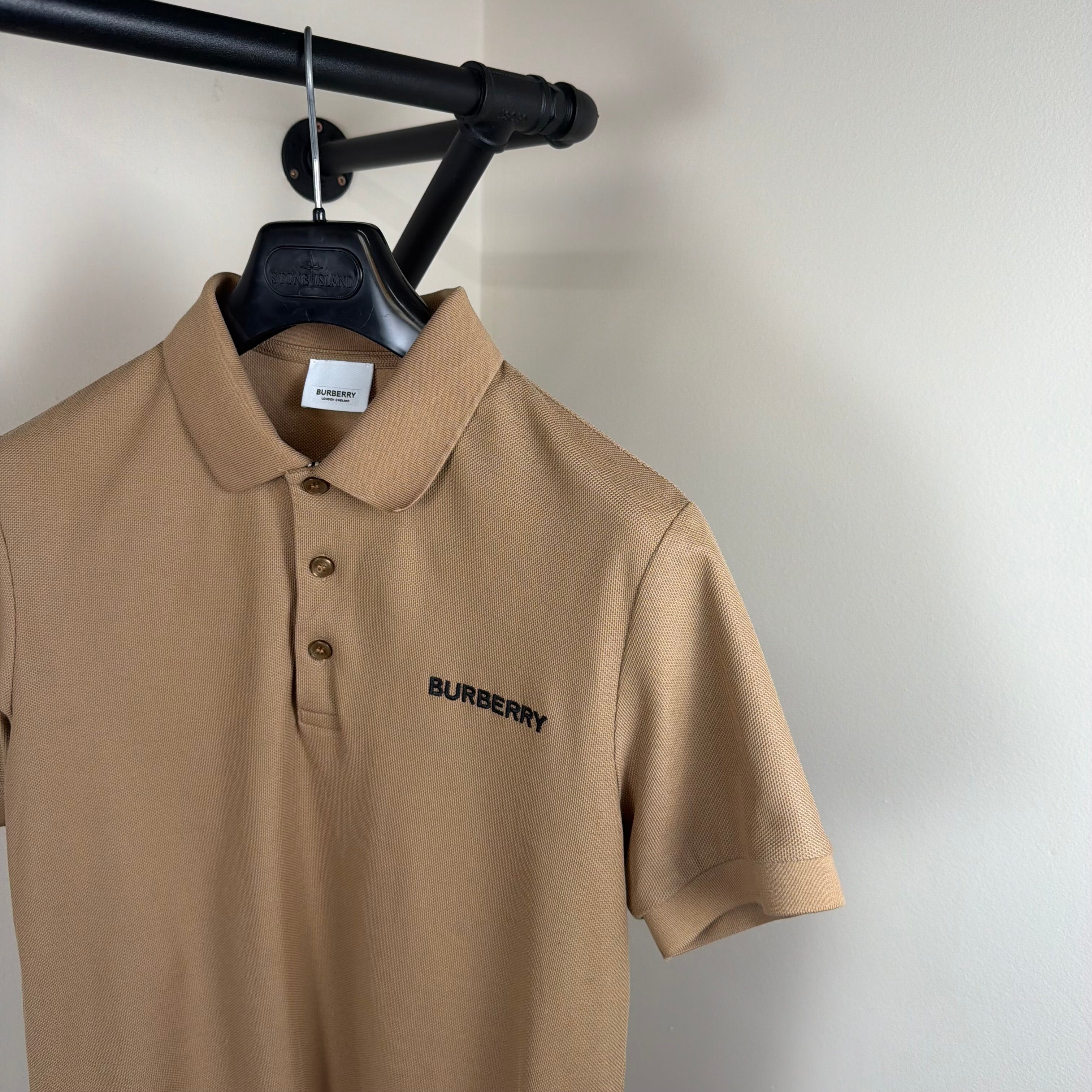 Burberry Short Sleeve Polo Shirt - Small 19’’