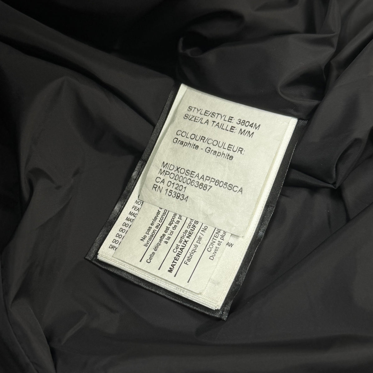 Canada Goose MacMillan Parka Grey - Medium 22.5’’