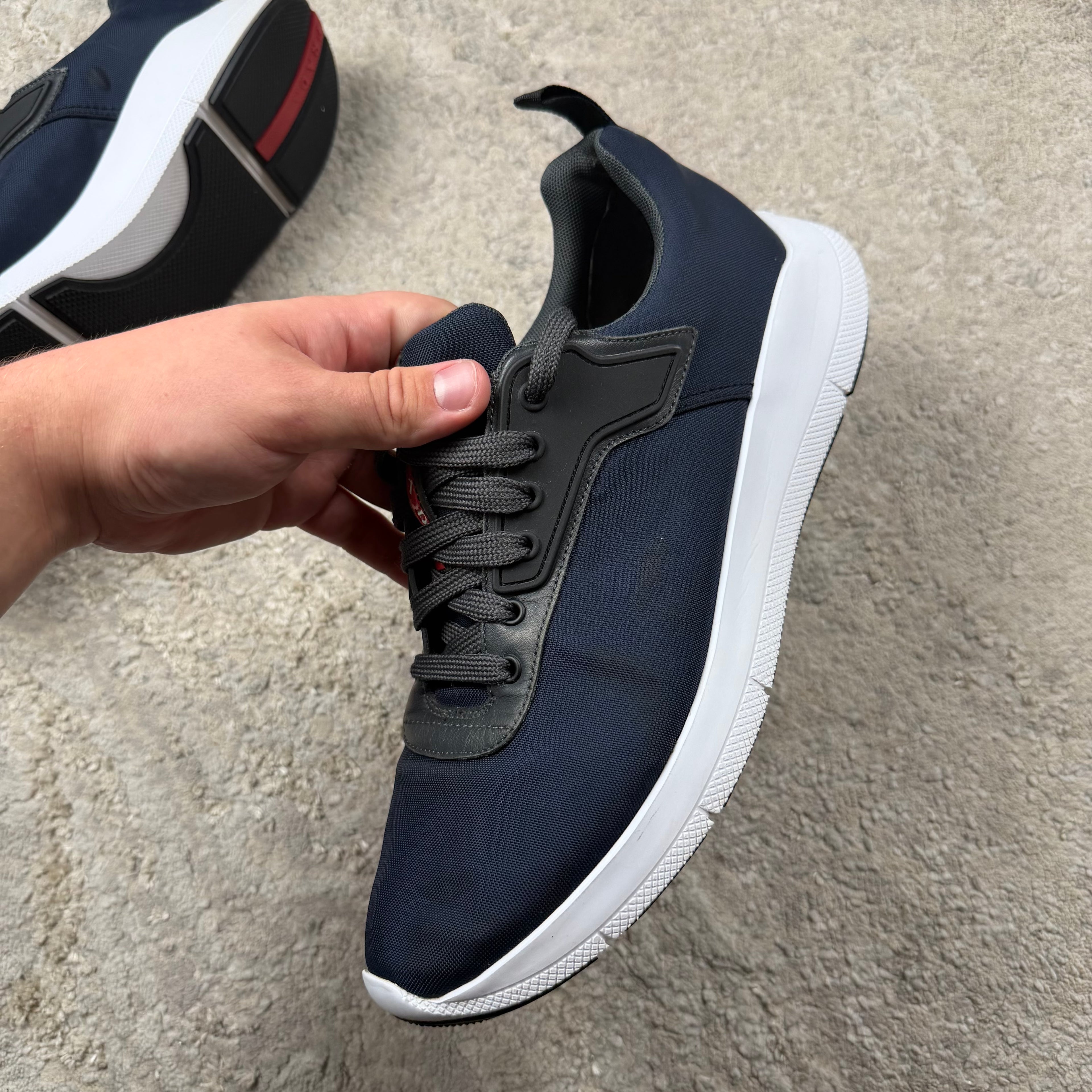 Prada Linea Rossa Trainer’s Navy - 9UK
