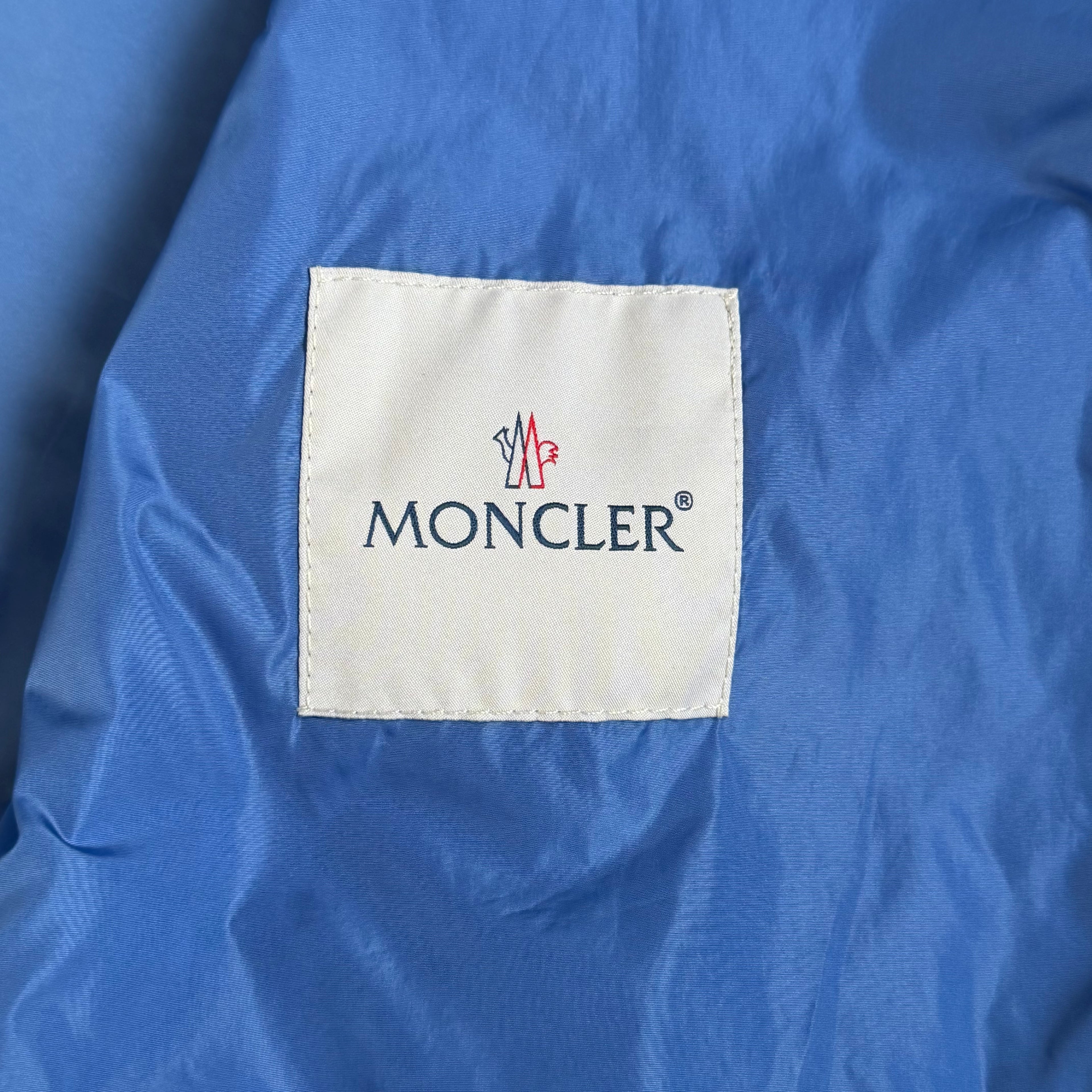 Moncler Atlin Blue Windbreaker - Large (4) 24’’