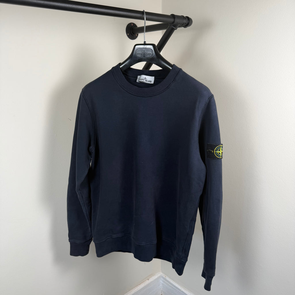 Stone Island Navy Crewneck - Medium 21’’