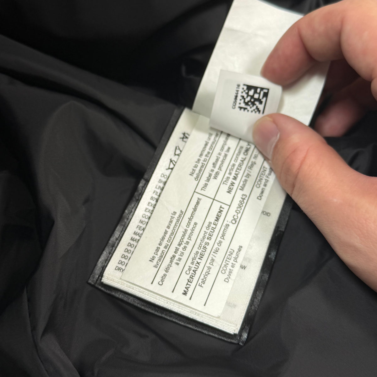 Canada Goose MacMillan Parka Grey - Medium 22.5’’