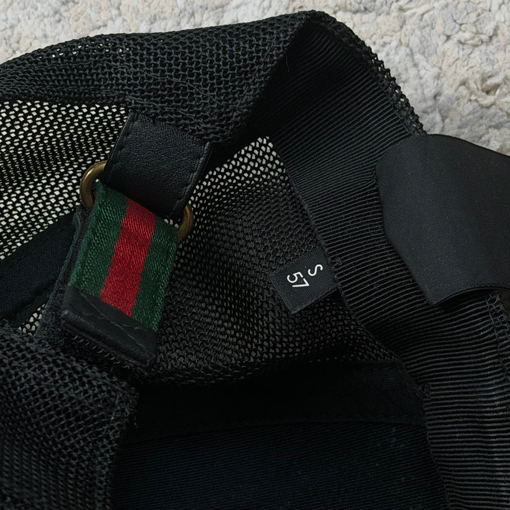 Gucci Biege Snake Baseball Cap - Small (57cm)