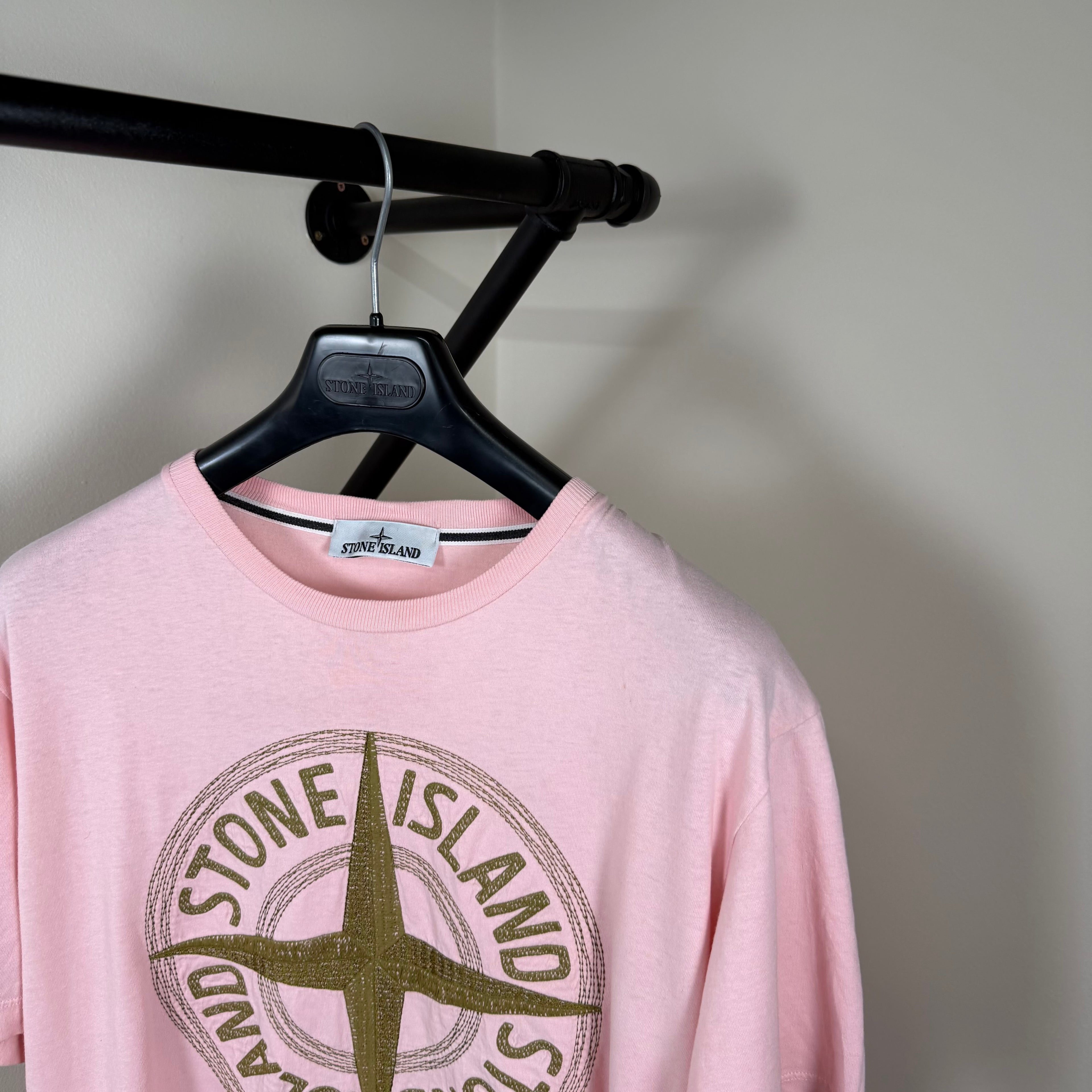 Stone Island Embroidered T-Shirt - Medium 21’’