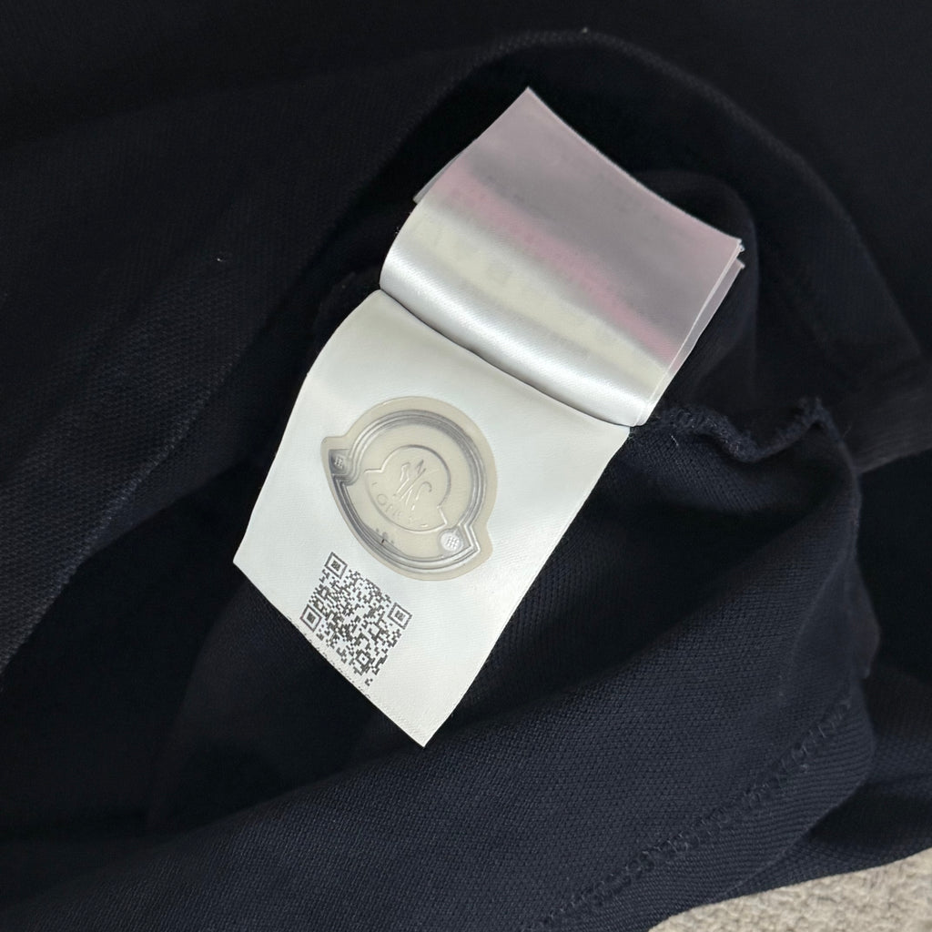 Moncler Navy Polo Shirt - XS 17.5’’