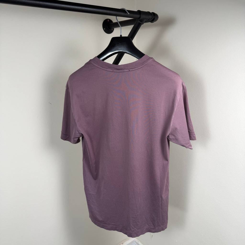 Stone Island Compass Maroon T-Shirt - Medium 19.5’’