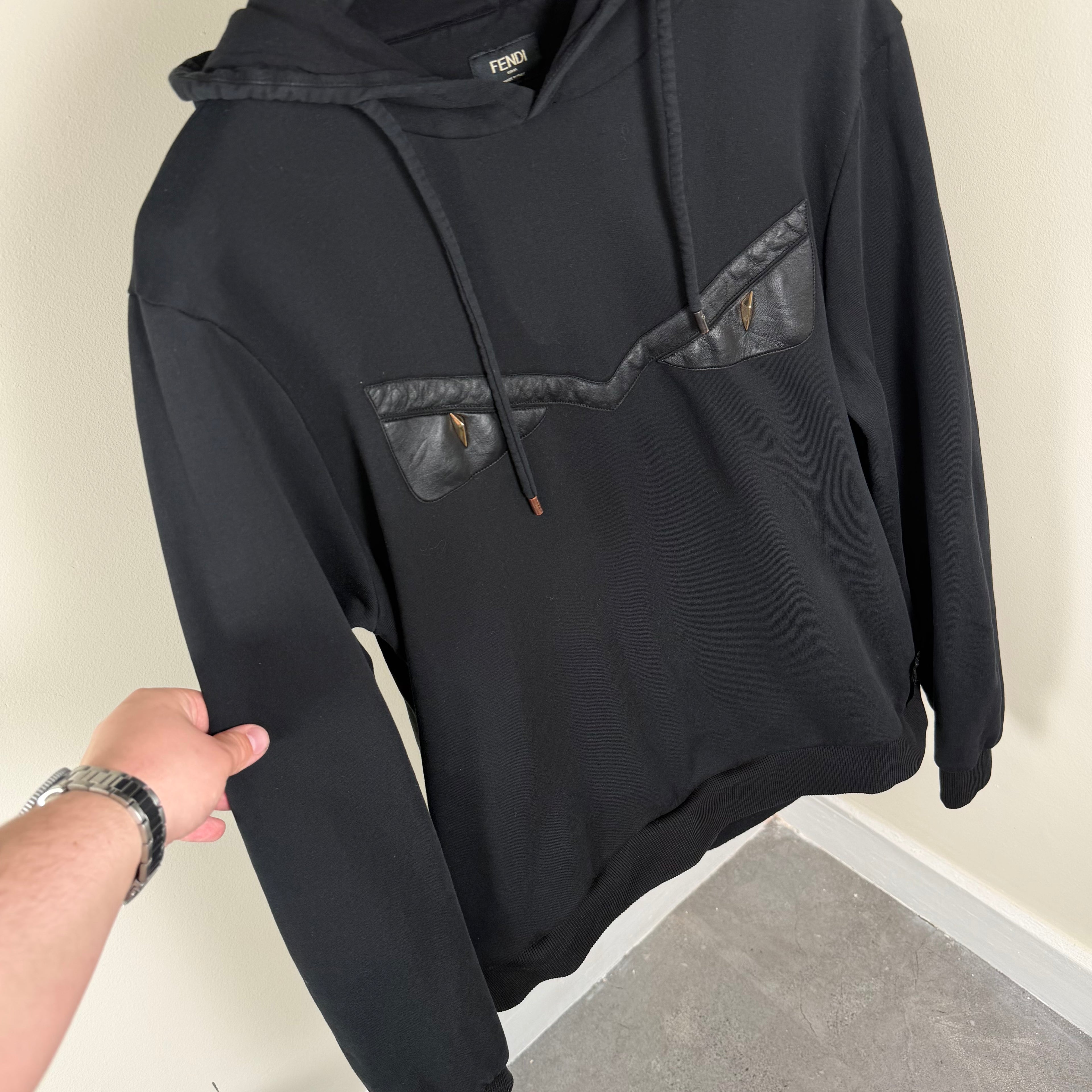 Fendi Bug Eye Hoodie - Medium 21’’