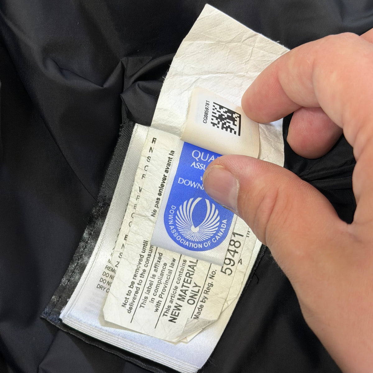 Canada Goose Grey Camo Carson Parka - Small 20.5’’