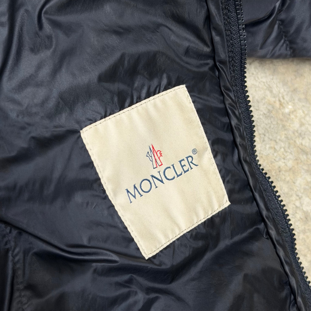 Moncler Foret Giubbotto Navy Jacket - Fits M 21.5’’ (Size 4)