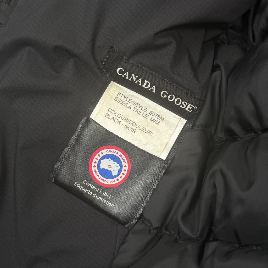 Canada Goose Lodge Jacket Black - Medium 21’’