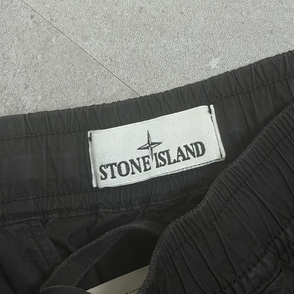 Stone Island Black Cargo Pants - 30W