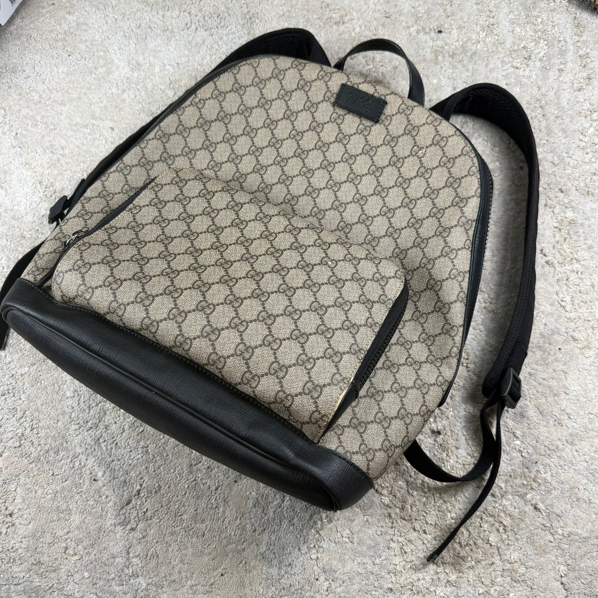 Gucci GG Supreme Canvas Backpack