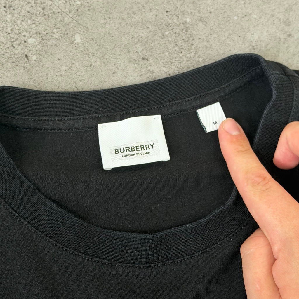 Burberry Box Logo Print T-Shirt Black 21’’