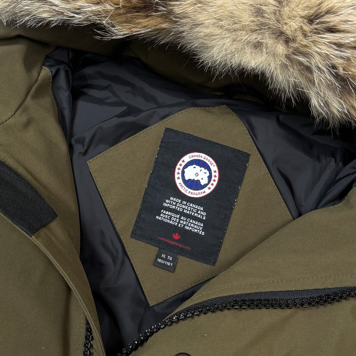 Canada Goose Khaki Wyndham Parka - XL 25’’