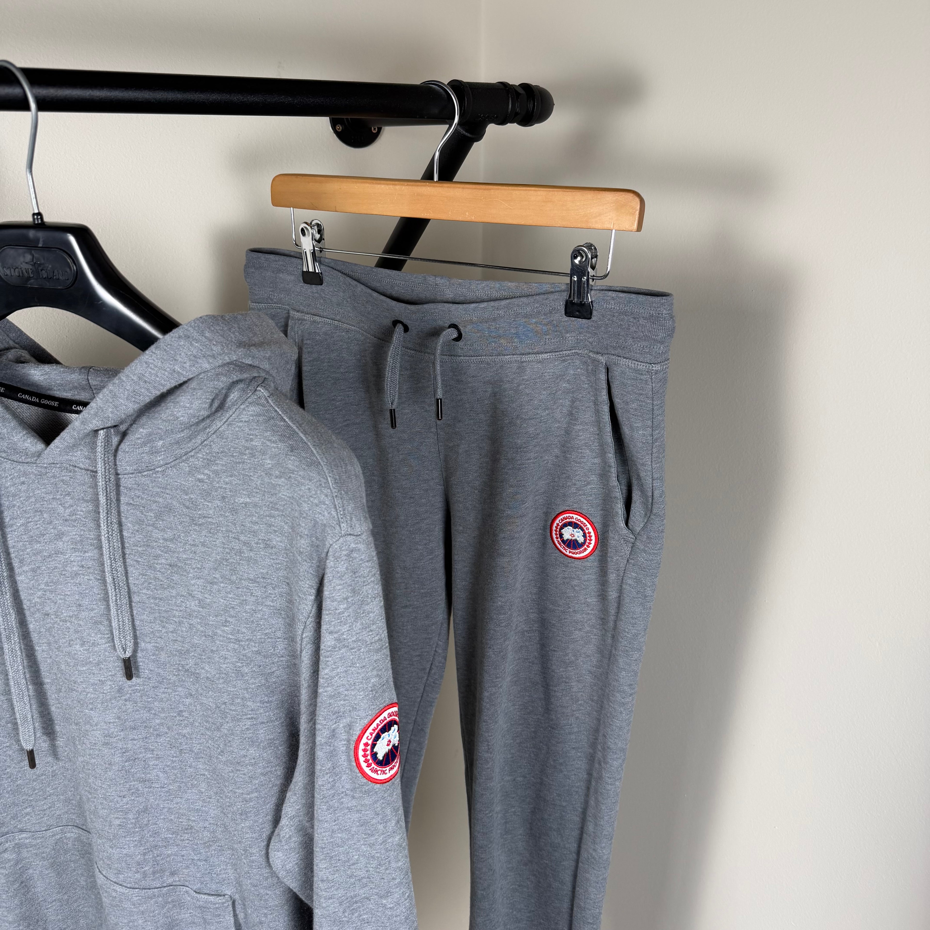 Canada Goose Grey Tracksuit - Medium 21.5’’ & 32W