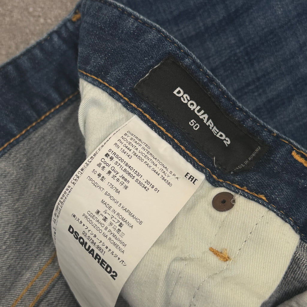 Dsqaured2 Blue Denim Jeans - 34W