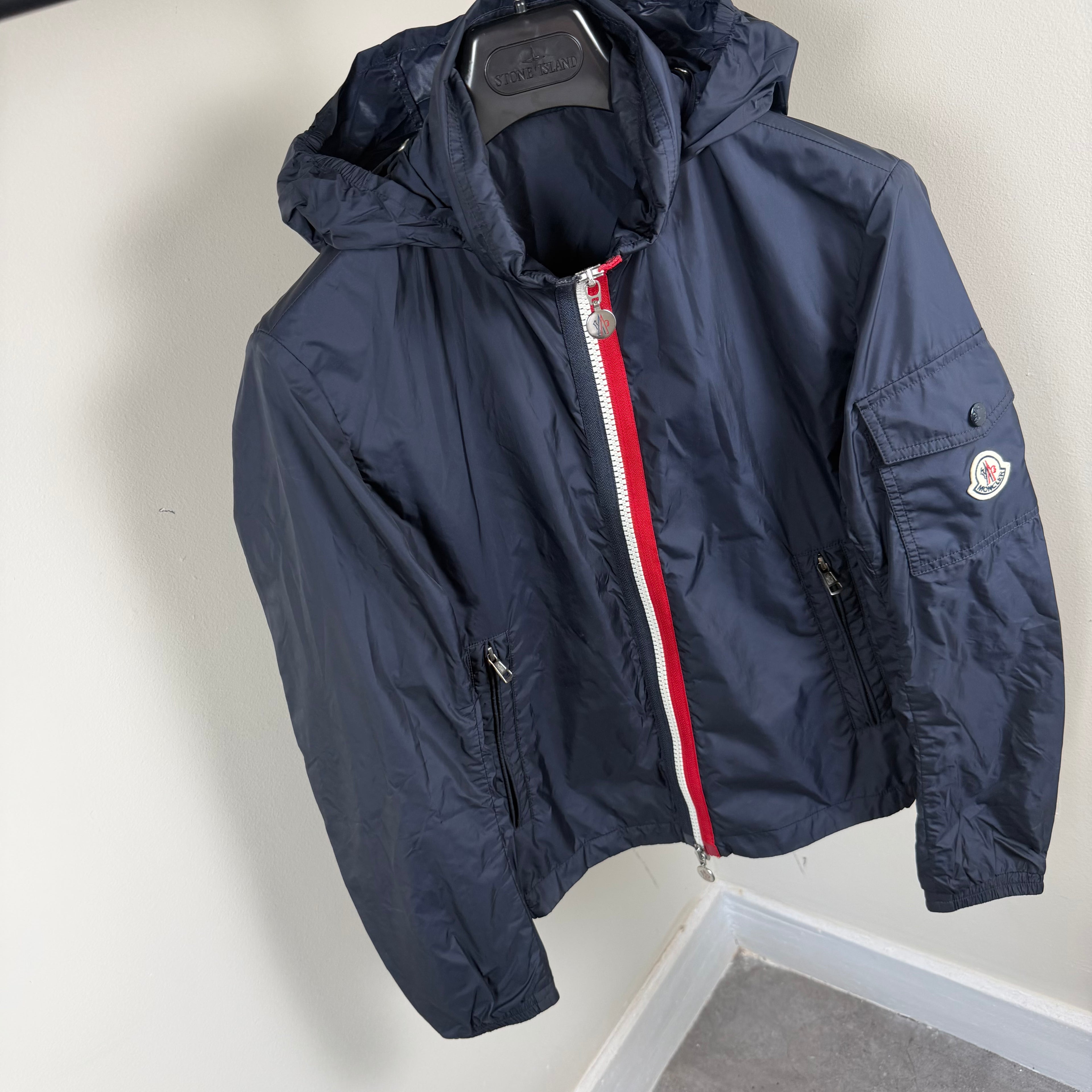 Moncler Keralle Navy Windbreaker - Small (1)