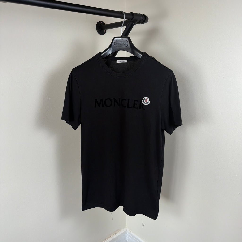 Moncler Graphic Black T-Shirt - Small 18’’