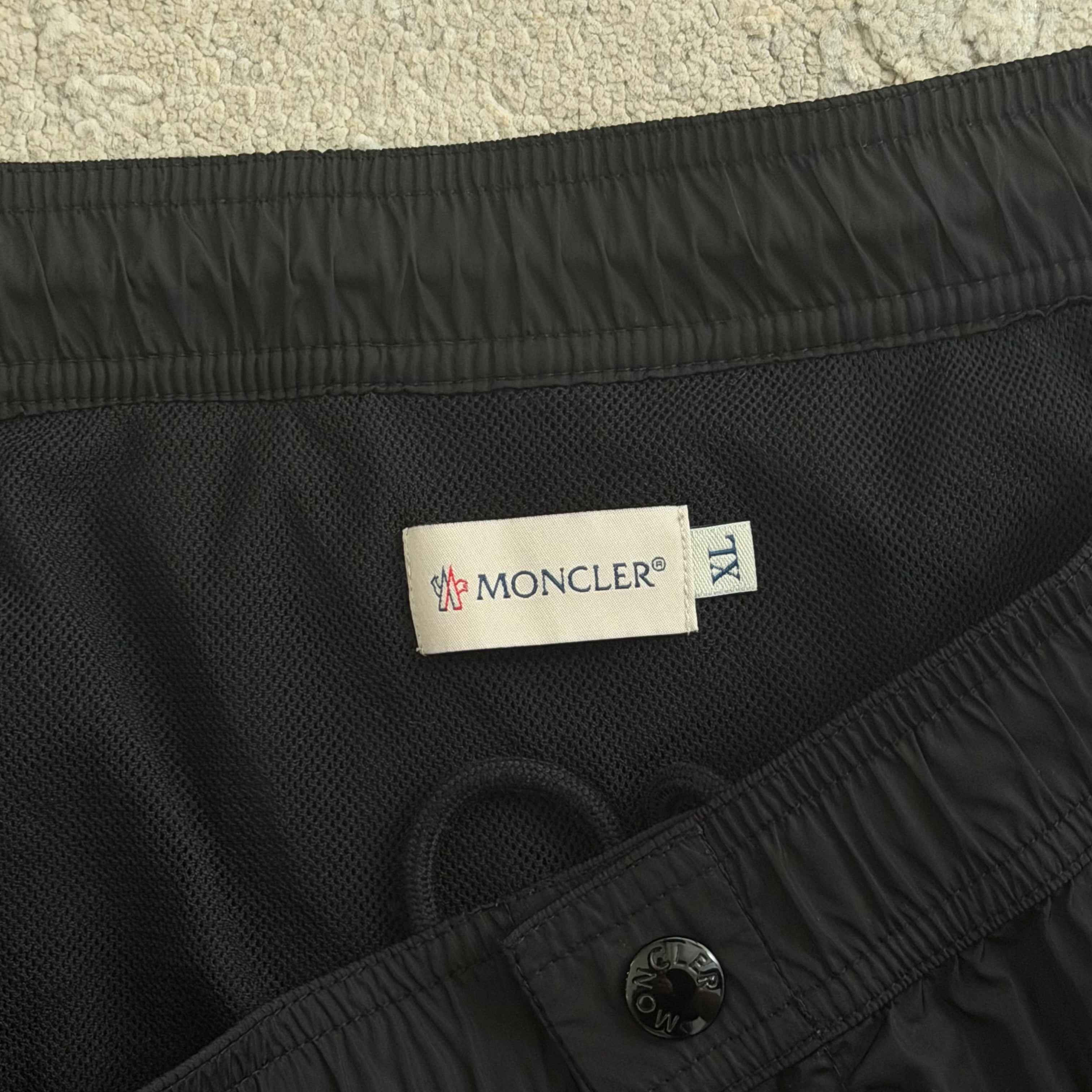 Moncler Black Swimming Shorts - Large
