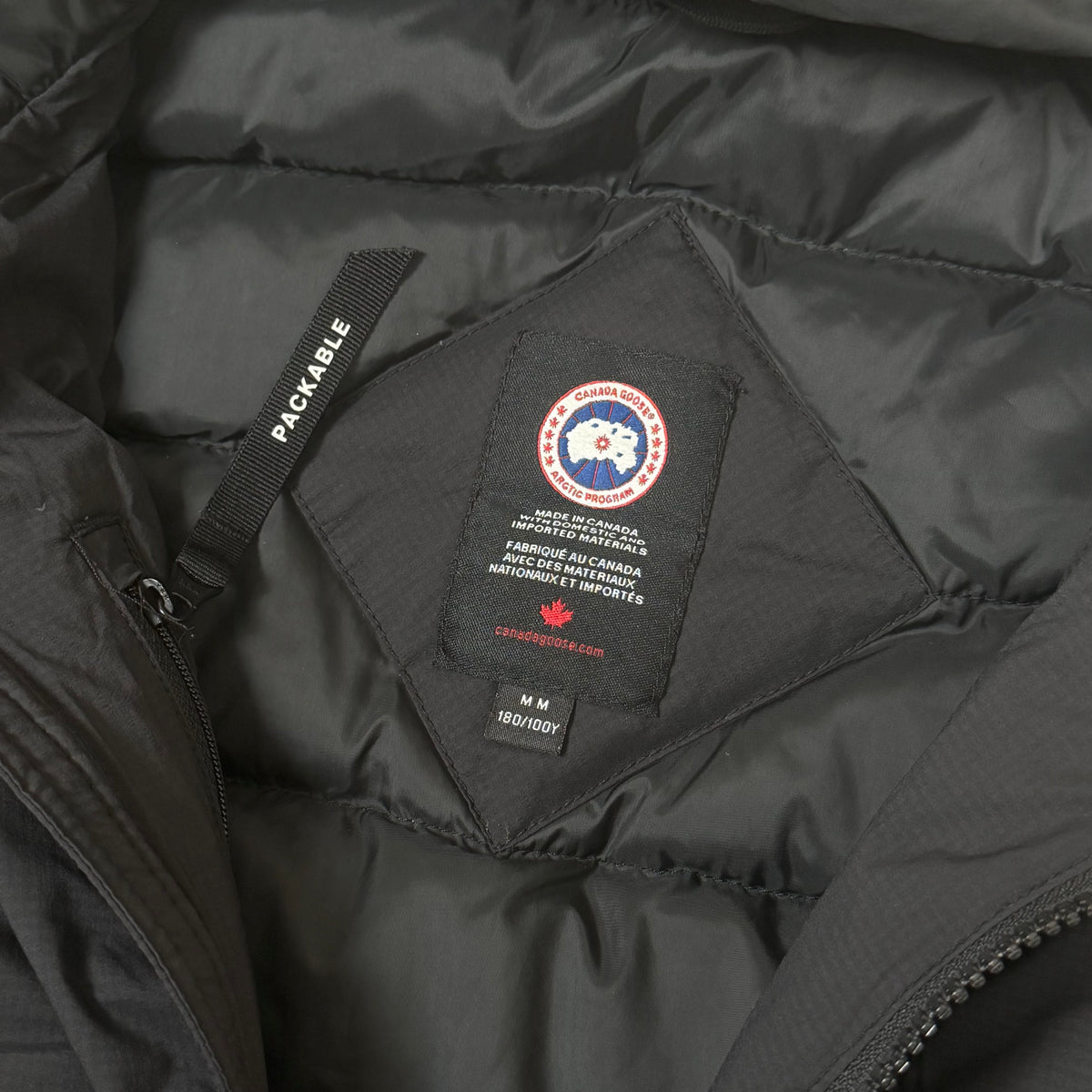 Canada Goose Lodge Jacket Black - Medium 21’’